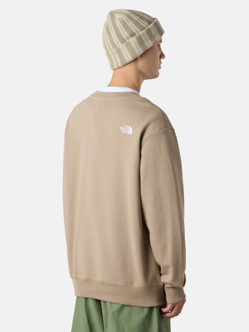 THE NORTH FACE Sweatshirt 'Essential Lite Crew' in Beige
