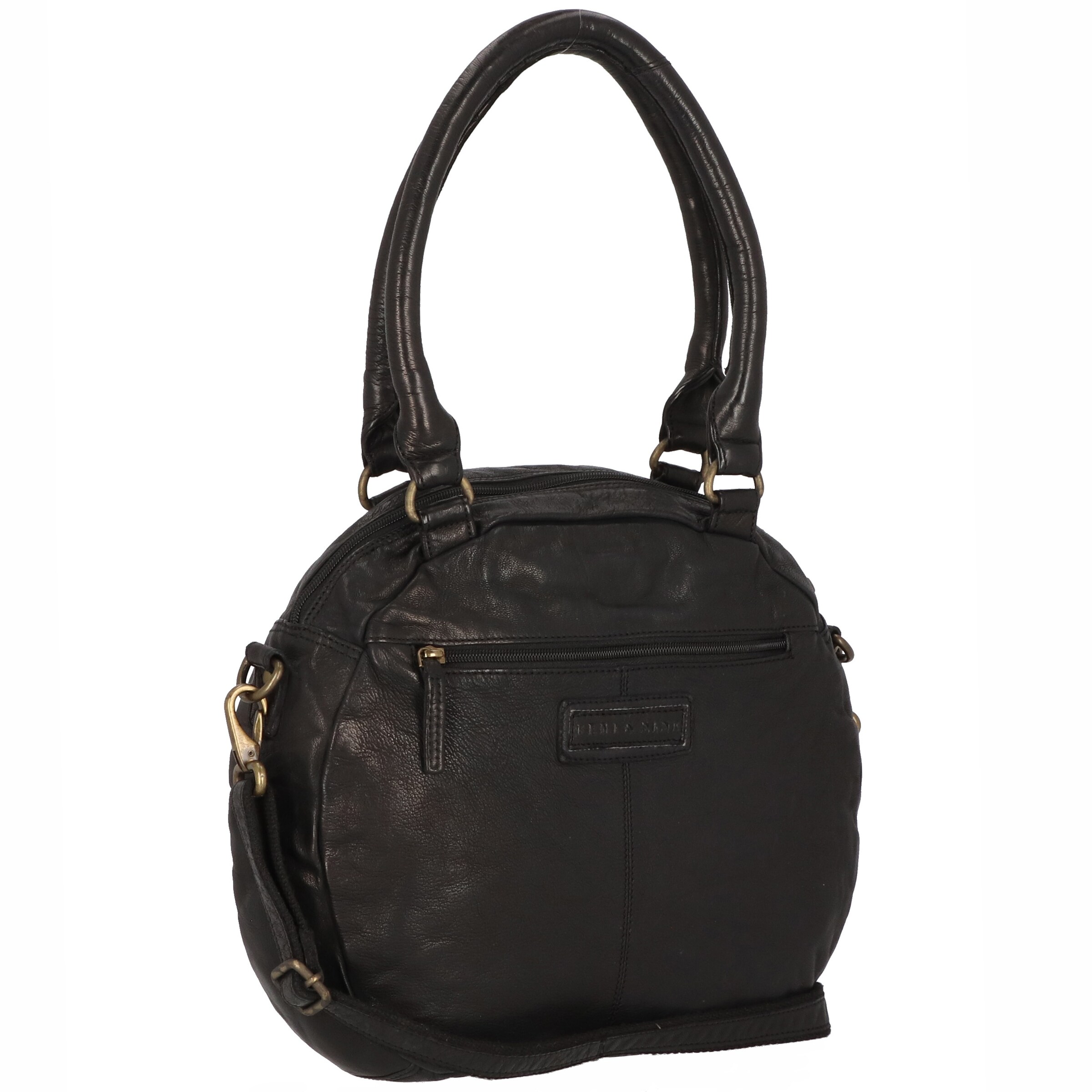 Borsa a spalla 'Femi & Nine' di Greenland Nature in nero