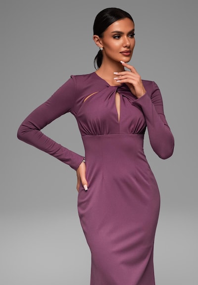 Ombre Jurk in de kleur Lila, Productweergave