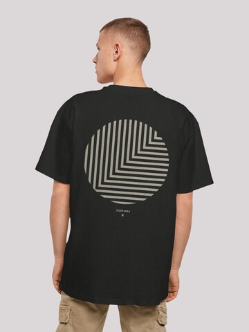 T-Shirt 'Geometrics ' F4NT4STIC en noir