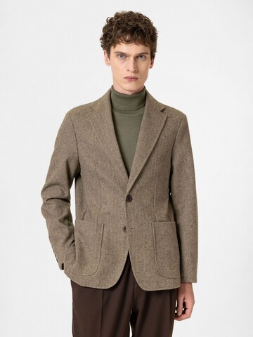 Regular fit Giacca da completo 'Sergio' di Antioch in verde: frontale