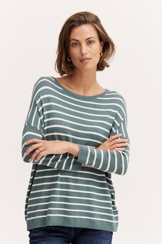 Pull-over 'blume Pu 2' Fransa en bleu : devant
