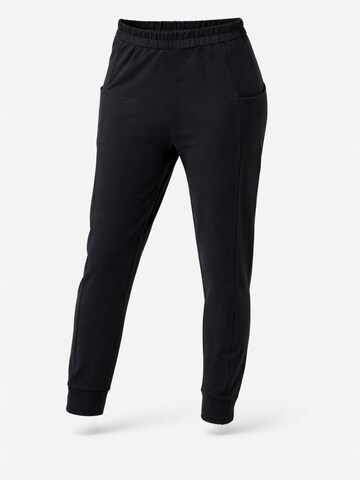 LEAFLETIC Regular Trousers 'Leafletic Women’s Trouser' in Black: front