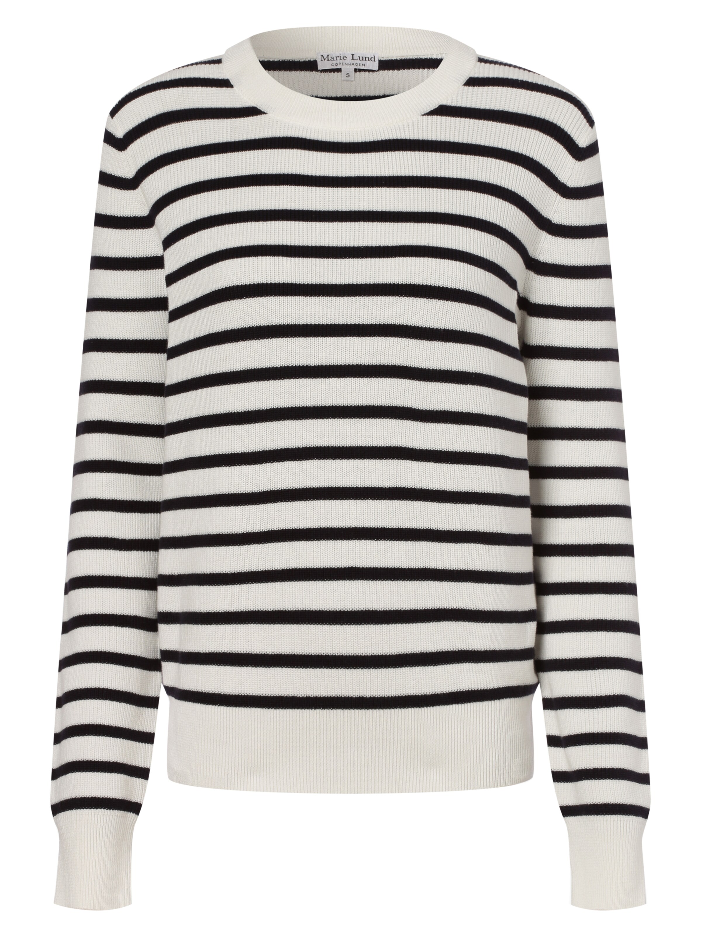 Frauen Große Größen Marie Lund Pullover in Weiß - SH79675 Frauen Große Größen Marie Lund Pullover in Weiß - SH79675