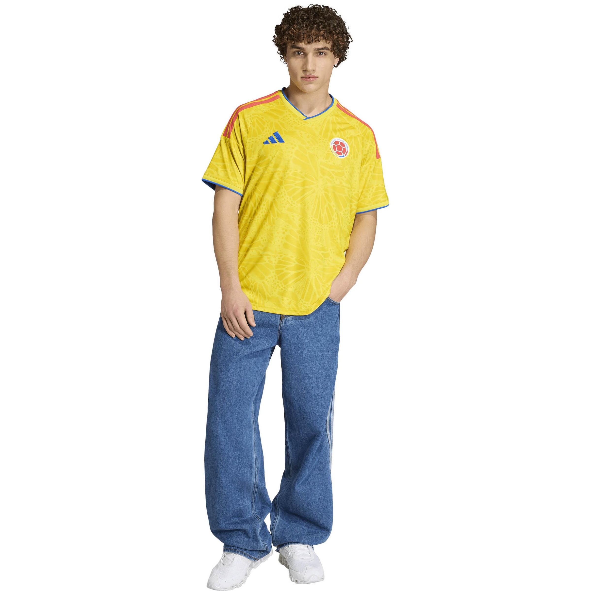 ADIDAS PERFORMANCE Трико 'Colombia 26 Home' в жълто