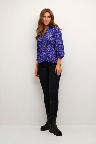 Kaffe - Blusa 'Bina' em roxo