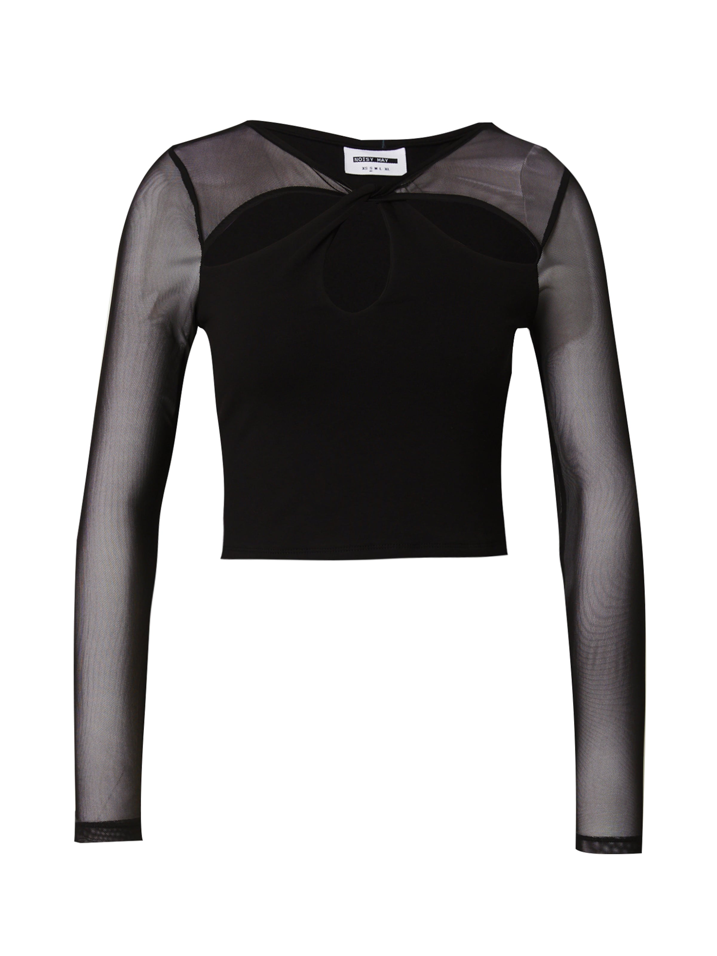 Noisy may Tričko 'NMBELICE' – černá: přední strana