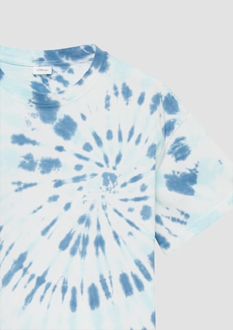 T-Shirt s.Oliver en bleu
