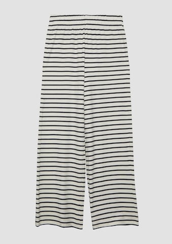 s.Oliver Wide leg Broek in Zwart