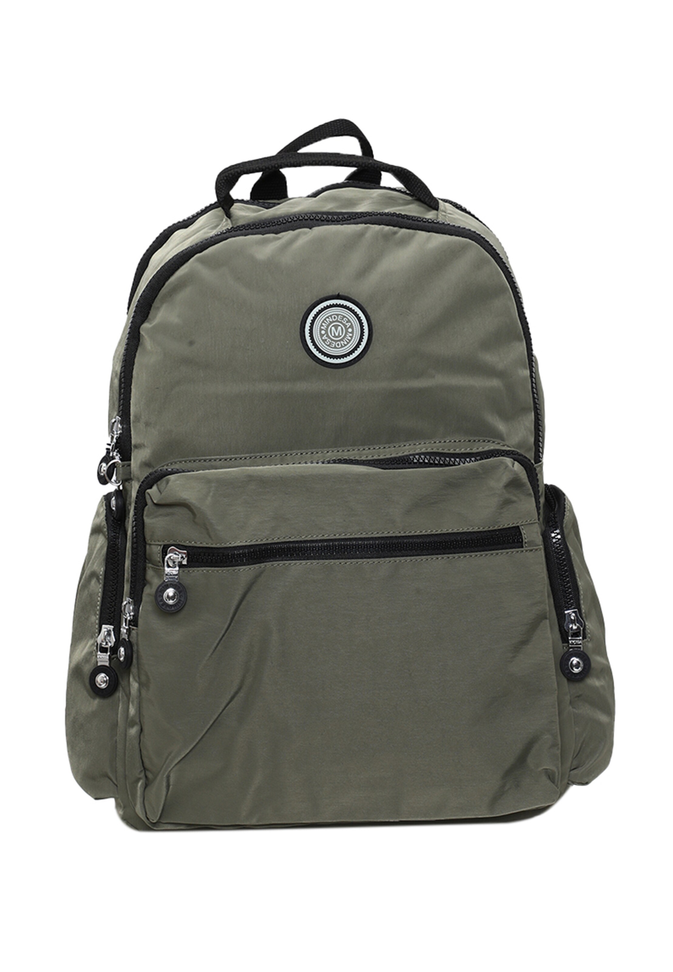 Mindesa - Mochila em verde: frente