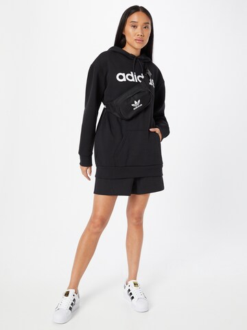 ADIDAS SPORTSWEAR Αθλητική μπλούζα φούτερ 'Essentials Fleece' σε μαύρο