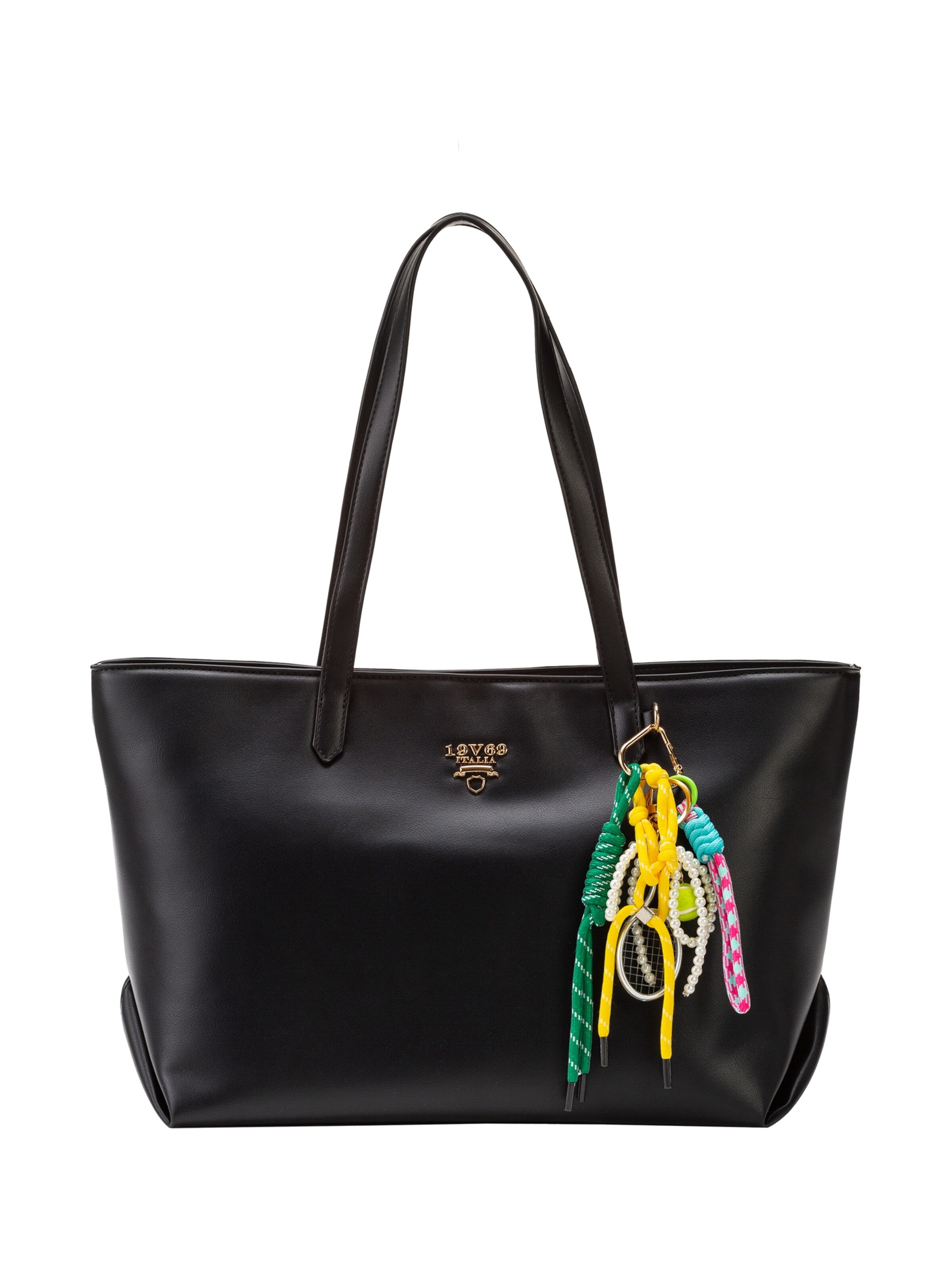 19V69 ITALIA Shopper 'Cesena' in Black: front