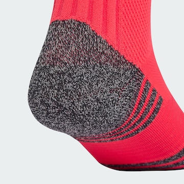 ADIDAS PERFORMANCE - Meias pelo joelho em vermelho
