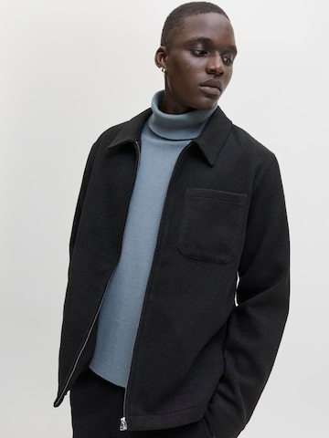 JACK & JONES Tussenjas 'JJHANK' in Zwart