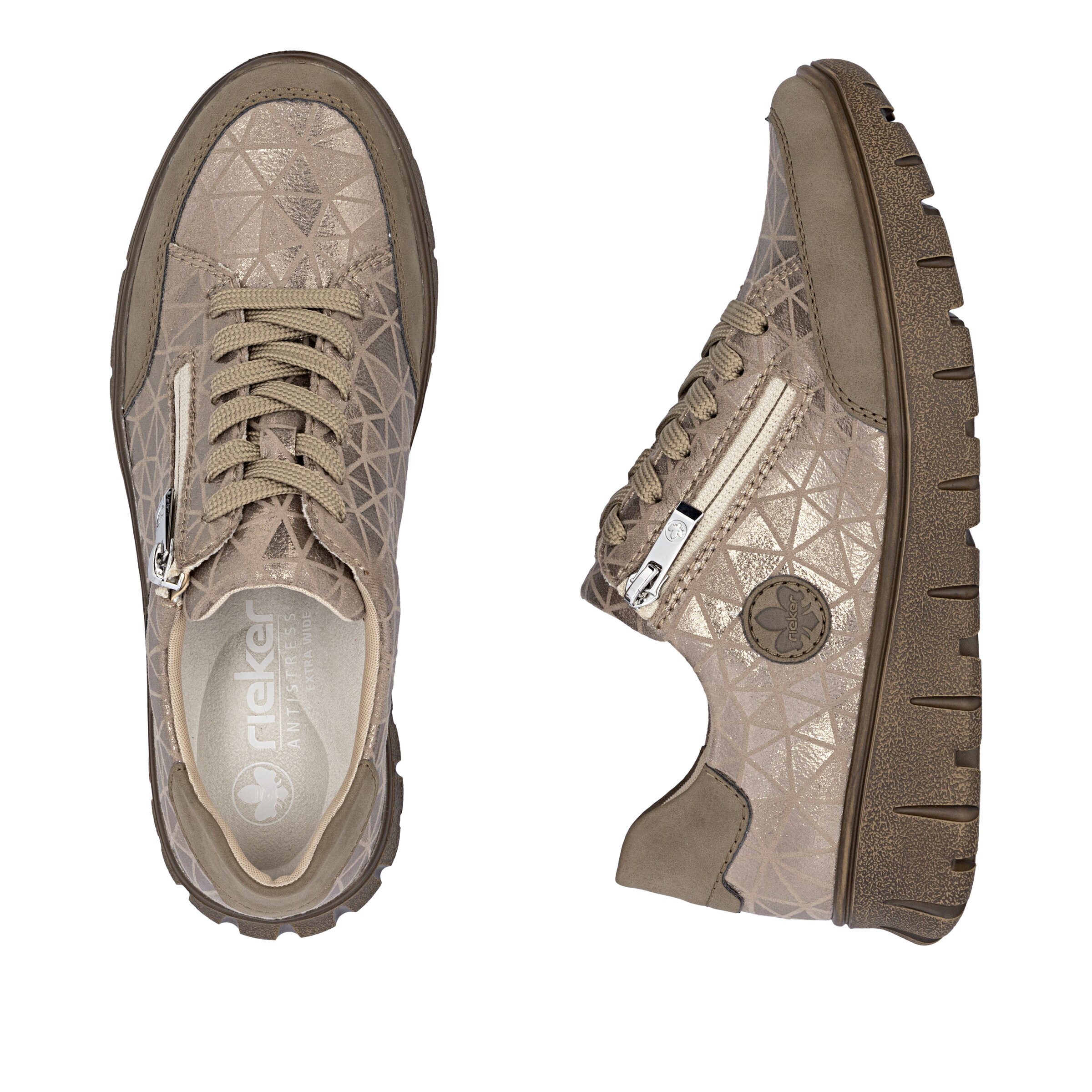 Rieker Sneaker in Beige