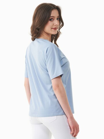 Organication T-Shirt in Blau