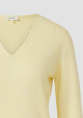 Pull-over s.Oliver en jaune