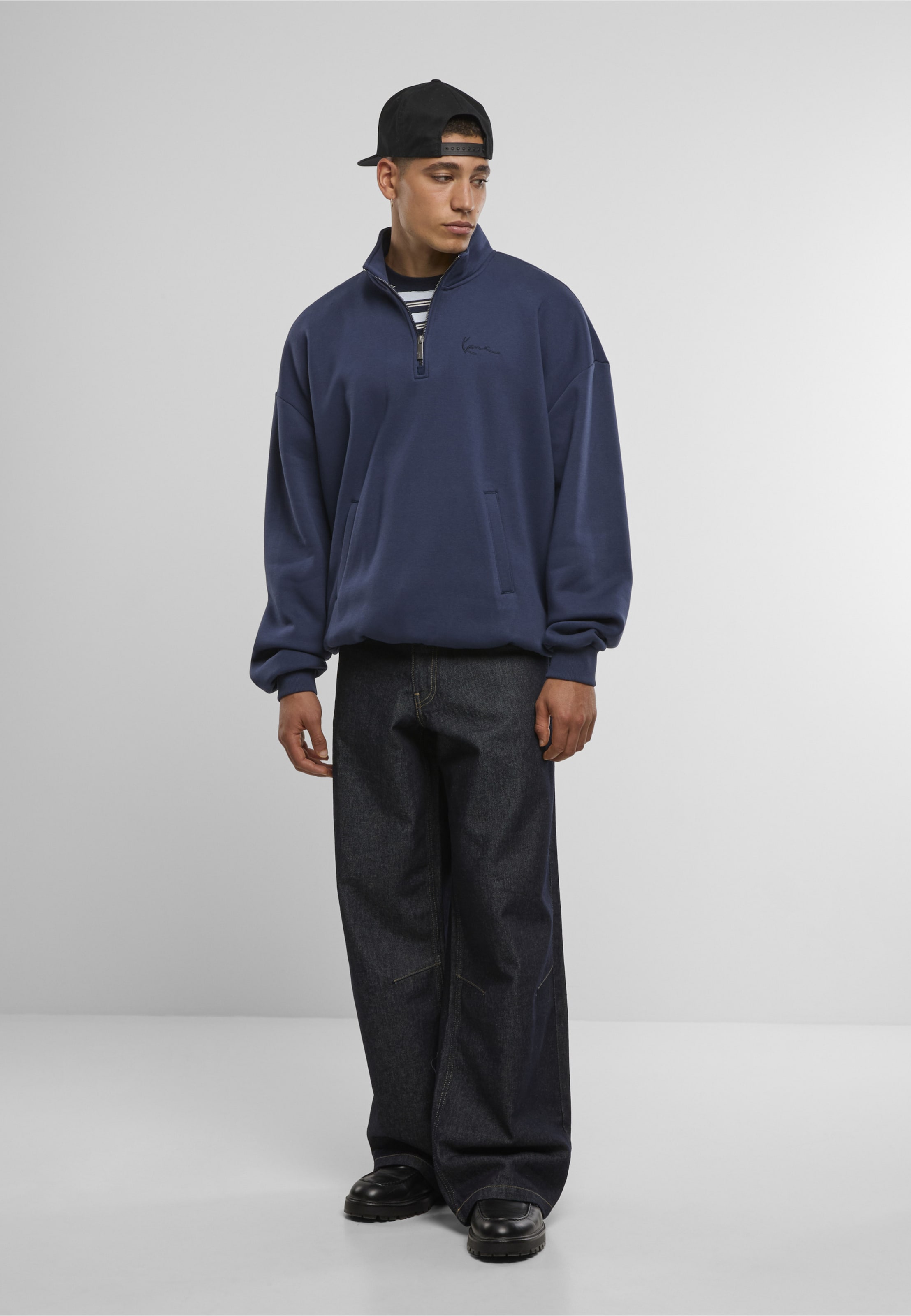 Karl Kani Sweatshirt in Blauw