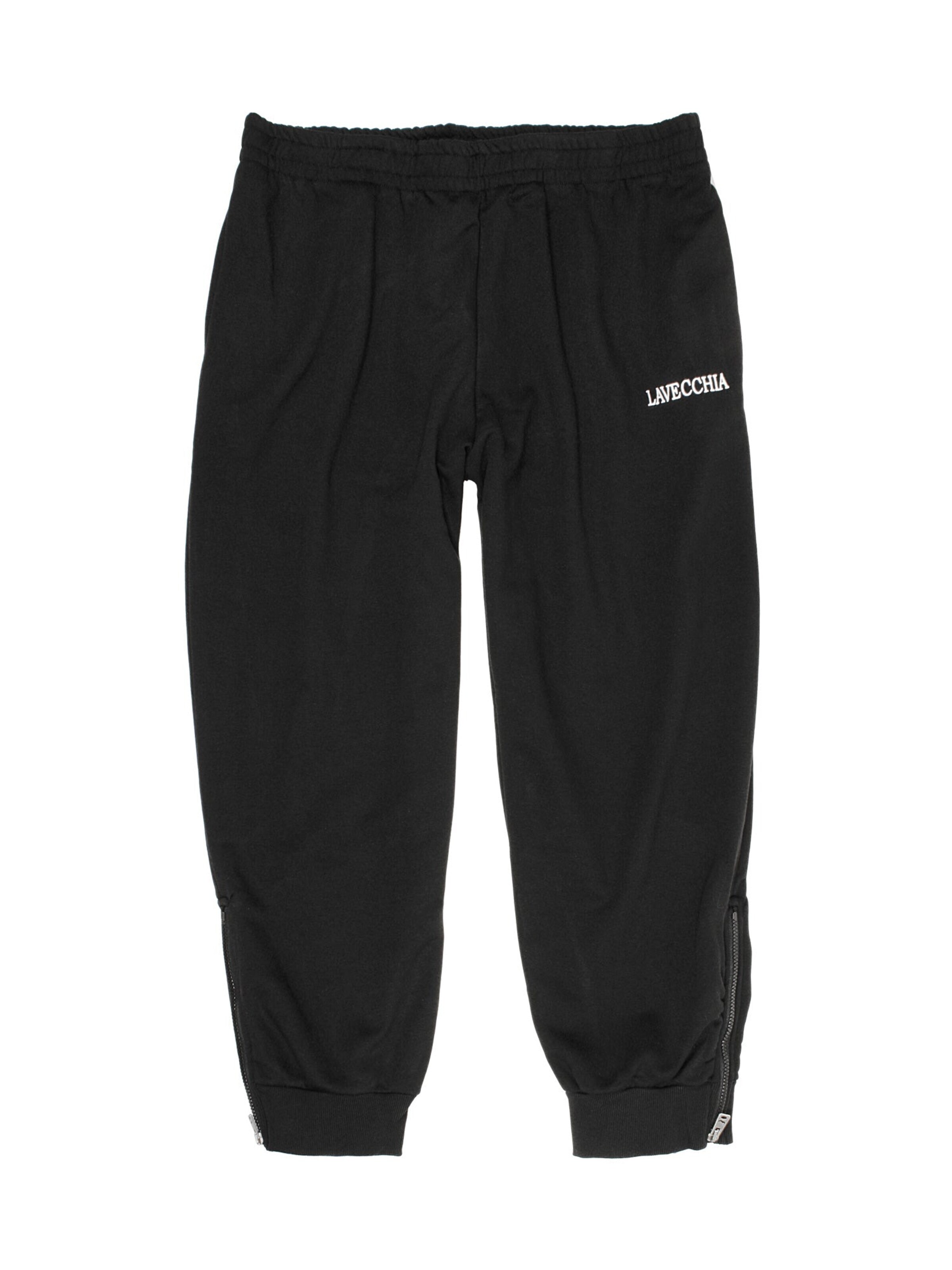 Lavecchia Tapered Urheiluhousut 'LV-2018' värissä musta: etupuoli