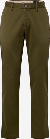 Pantalon chino Banana Republic en vert : devant