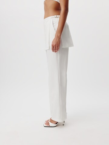 Regular Pantalon 'Janet' LeGer by Lena Gercke en blanc