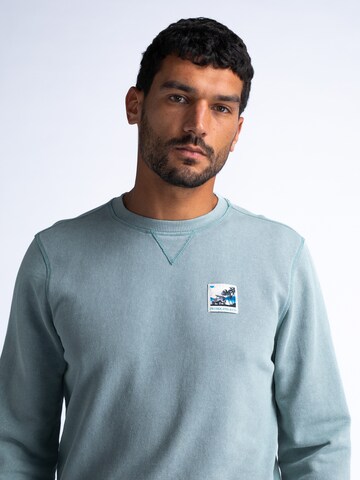 Sweat-shirt Petrol Industries en bleu