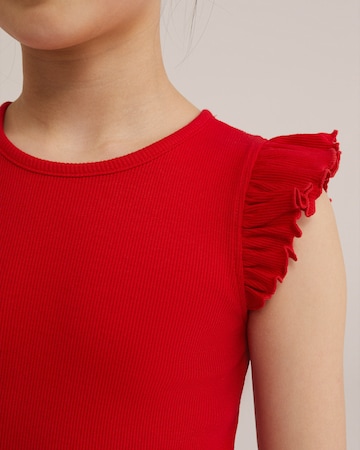 WE Fashion Платье в Красный