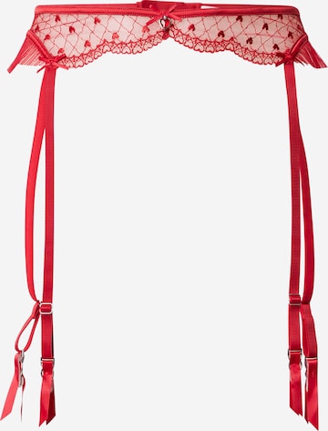 Hunkemöller Sukkanauhaliivi 'Cordelie' värissä punainen: etupuoli