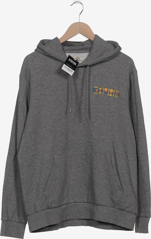 ESPRIT Kapuzenpullover L in Grau: Vorderseite