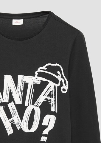 T-Shirt s.Oliver en noir