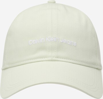 Casquette 'INSTITUTIONAL' Calvin Klein Jeans en vert