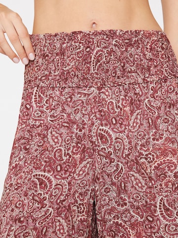 Tezenis Wide leg Pants in Red