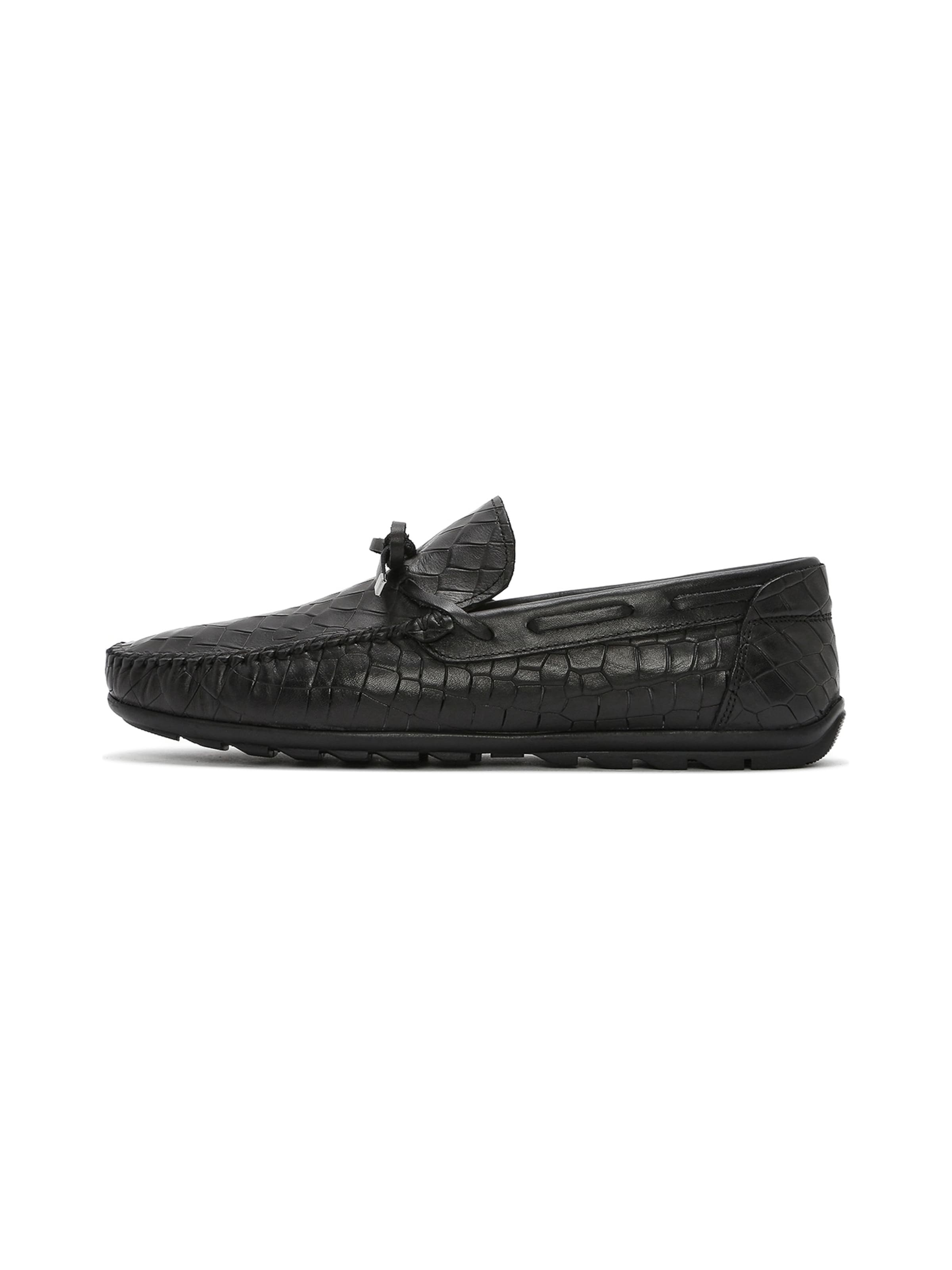 Derimod Moccasin in Black: front