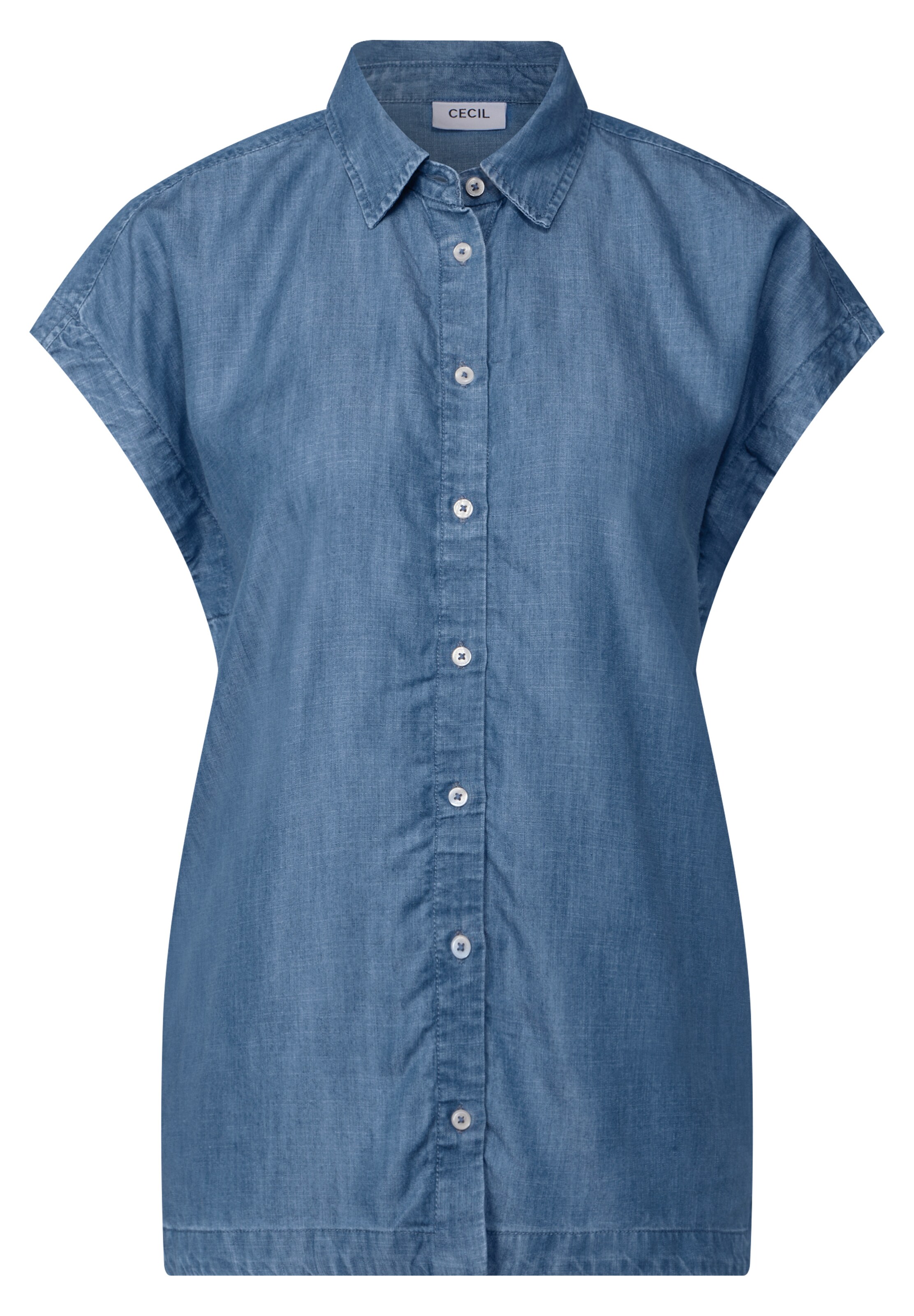 CECIL Bluse in Blau: Vorderseite