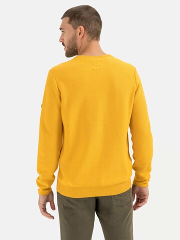 CAMEL ACTIVE Pullover in Gelb