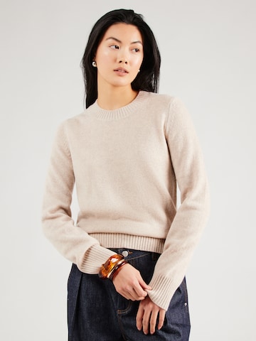 Samsøe Samsøe Sweater 'Charlotte' in Beige: front