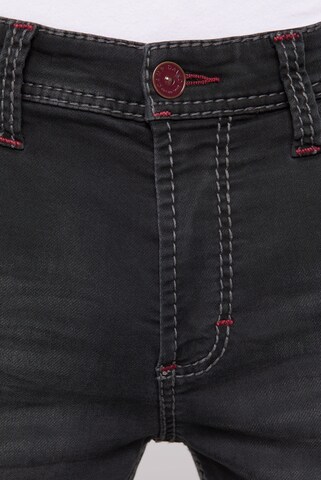 CAMP DAVID Regular Jeans in Black