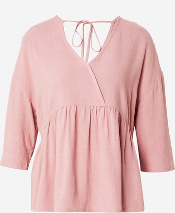 Soft Rebels Blouse 'Cordelia' in Pink: front