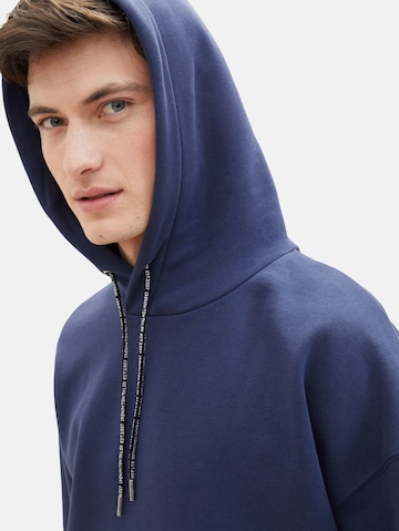 TOM TAILOR DENIM Sweatshirt in Blau