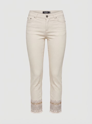 KOROSHI - regular Vaquero en blanco: frente