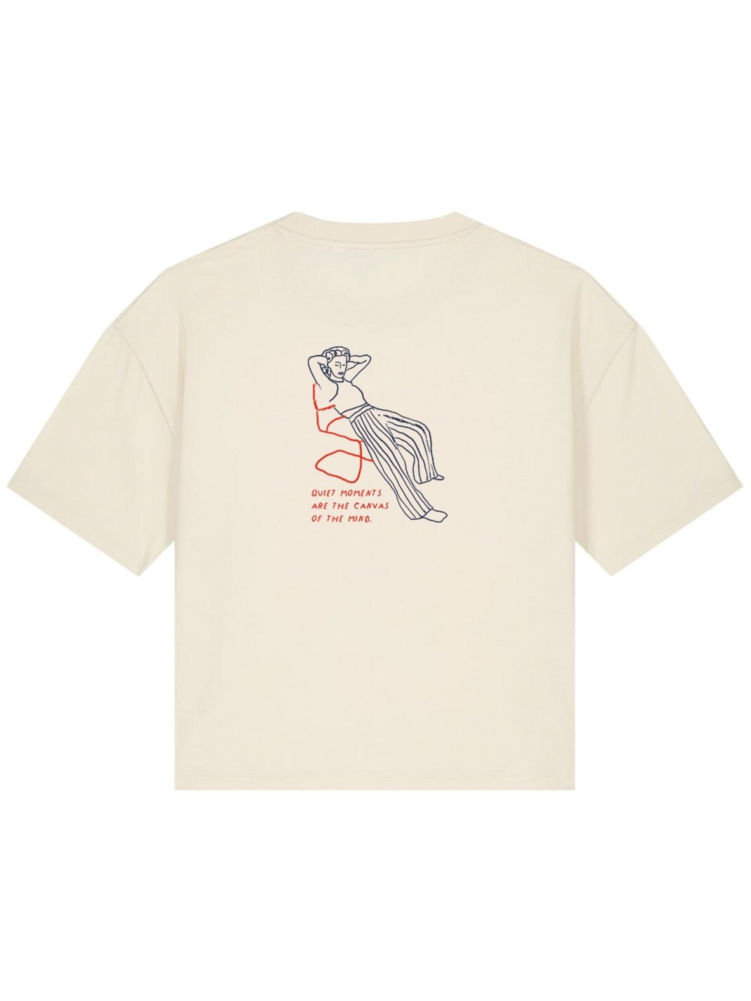 Kultgut Shirt 'Quit Moment' in White