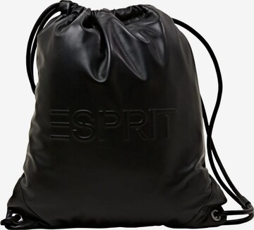 ESPRIT Gym Bag in Black: front