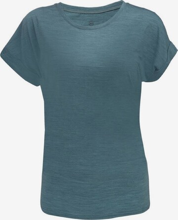 Gipfelglück Performance Shirt 'Anna' in Green: front