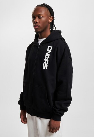 Veste de survêtement Dangerous DNGRS en noir : devant