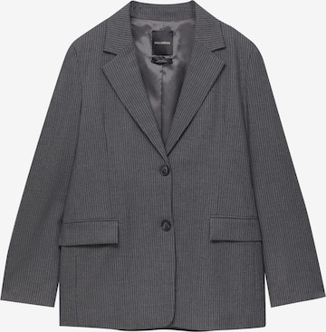 Blazer Pull&Bear en gris : devant