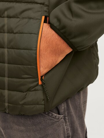 Jack & Jones Plus Overgangsjakke i grøn