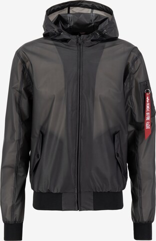 ALPHA INDUSTRIES Tussenjas in Zwart: voorkant