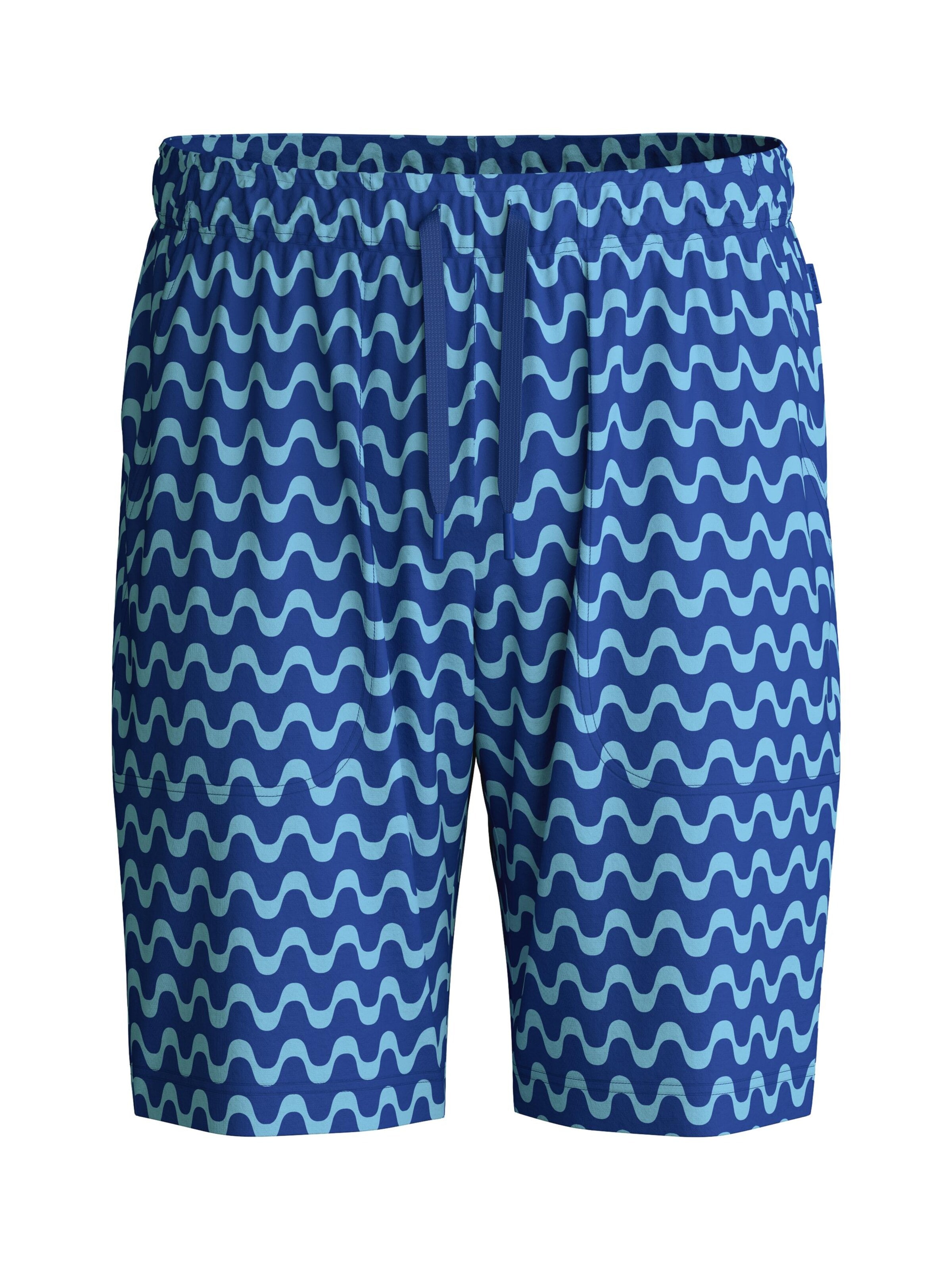 CALIDA Pyjamahose 'RMX Sleep Leisure'‌‌‌‌‌‌‌‌‌‌ in Blau: Vorderseite