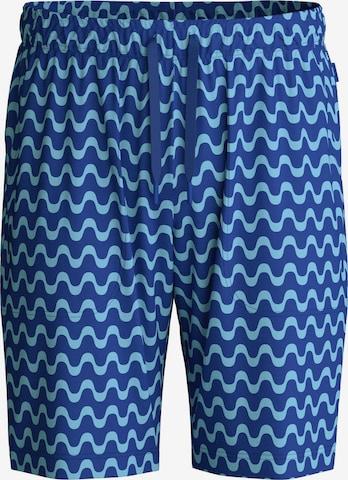 CALIDA Pyjamahose 'RMX Sleep Leisure' in Blau: Vorderseite
