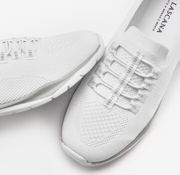 LASCANA - Sapatilhas slip-on em branco